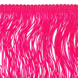 14 pouces Fuchsia Chainette Fringe par la cour