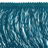 14 pouces Turquoise Green Chainette Fringe par la cour