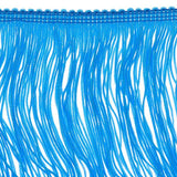 14 pouces Turquoise Chainette Fringe par la cour