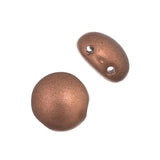 *Czech Candy Beads 8mm Copper Bronze 22/strand