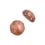 Perles Bonbons Tchèques 22/fil - Lustre Lazura Rose