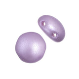 Perles Bonbons Tchèques 22/fil - Lilas Perle Pastel