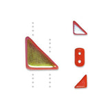 *Czech Tango Beads 6mm Coral AB 5.3g