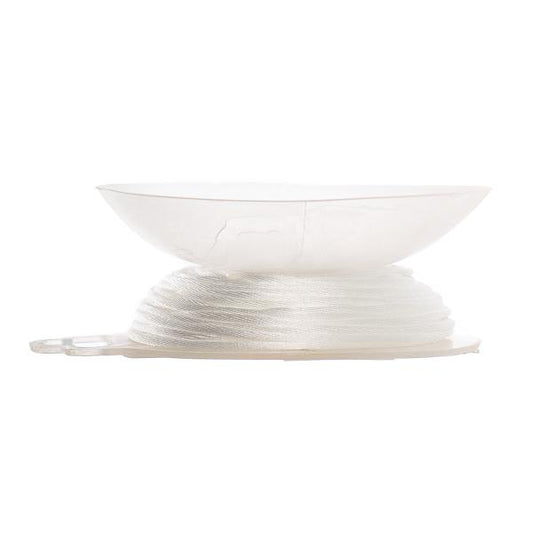 1.5mm White Rattail Cord 20yd