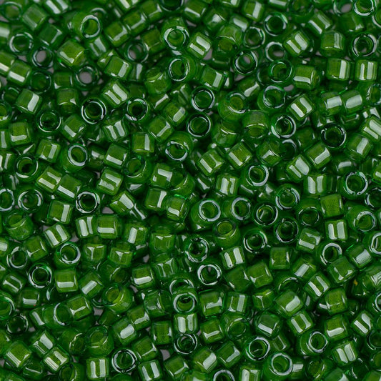 Perle Delica 11/0 #0274 vert citron ligné 5.2g