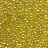 3.4mm Miyuki Drop Transparent Light Yellow AB 25g