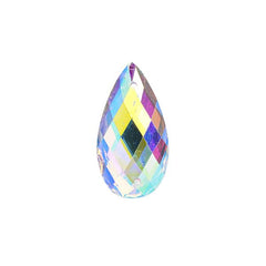 Crystal AB 16x30mm Tear Drop Sew On Stone #9026-00 10/pk