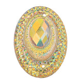 Citrine AB 18x25mm Oval Sew-On Stone #9107-01 10/pk