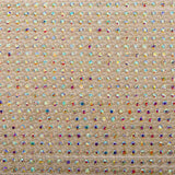 Plastique 2mm Crystal AB Rhinestone Banding par la cour