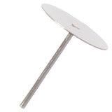 Clous d'oreilles en argent avec coussinet de 10 mm 100/pk