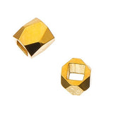 Metal Column Beads 3mm Gold 50/pk