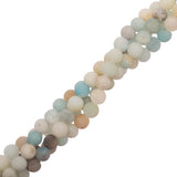 6mm Amazonite Mat (Naturel) Perles 15-16" Brin