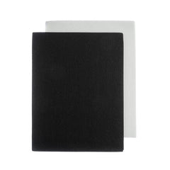 8.5"x11" Black/White Beading Foundation 4/pk