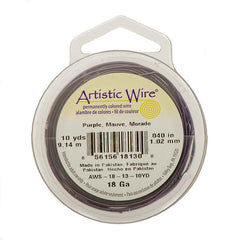 18g Artistic Wire Purple 10yd