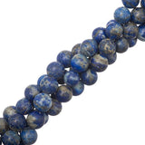 8mm Lapis Lazuli (Naturel) Perles 15-16" Brin