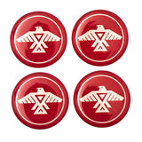 Cabochons époxy ronds Thunderbird 1" 10/pqt