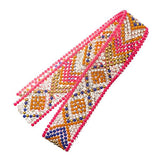 Garniture en plastique facile à couper de 3/4 po, rose 15,75 po