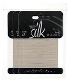 Fil de perles de soie D (5.9lbs) Écru 28yds