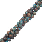 Chrysocolla Beads 6mm Round (Natural/Dyed) 15-16" Strand