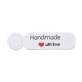 Gift Tags 13x50mm "Handmade with Love" 100/pk