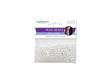Perles Artisanales 5mm Blanc 265/pqt