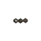 Preciosa Bicone 6mm Black Diamond Each