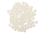 Perles Artisanales 8mm Ivoire 80/pqt