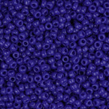 15/0 Miyuki Seed Beads #0414 Opaque Cobalt Blue 8.2g