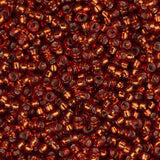 15/0 Miyuki Rocailles #1434 Argent Doublé Cuivre 8.2g