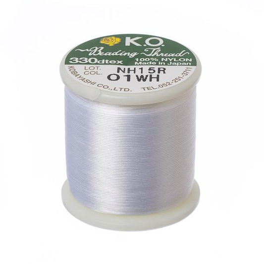 KO BeadingThread White 55yd Spool