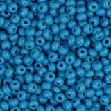 11/0 Perles de Rocailles Tchèques #34905B Bleu Turquoise Opaque 250g