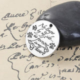 No Longer By My Side Pendant 25mm 1/pk