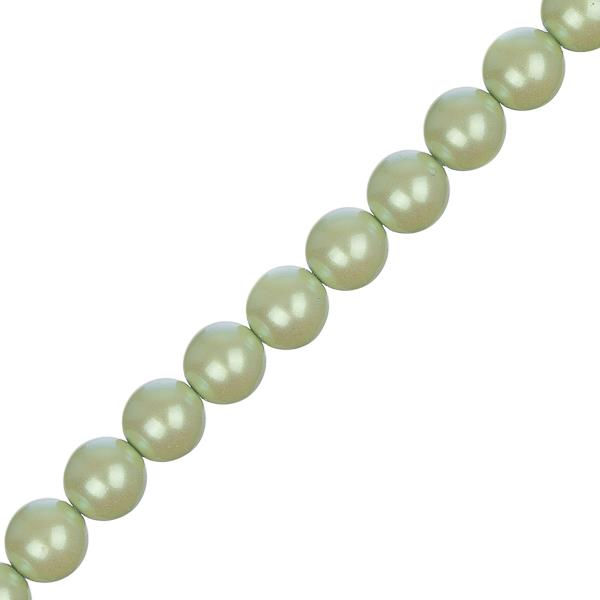Czech Glass Pearls 8mm Iridescent Light Pea 23 Strand i Bead Inc