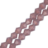 Crystal Lane Toupie 4mm Opaque Violet Foncé 96/Brin