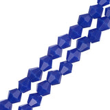 Crystal Lane Toupie 4mm Opaque Saphir Foncé 96/Brin