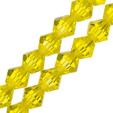 Crystal Lane Toupie 6mm Transparent Jaune 64/Brins