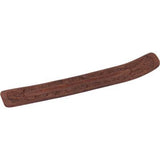 Wood Incense Stick Holder 10" Carved Flowers 1/pk