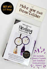 Dream Catcher Kit 2 1/2" Healing 2/pk