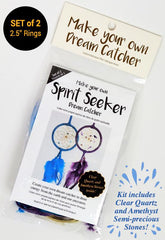 Dream Catcher Kit 2 1/2" Spirit Seeker 2/pk
