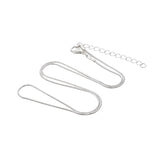 Necklace Snake Chain 18" Nickel 1/pk