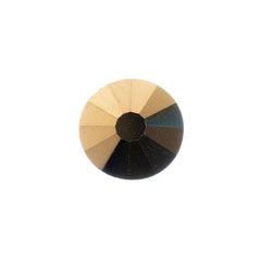 Crystal Lane DIY Flat Back Rhinestones 6.5mm Gold 72pcs