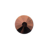 Crystal Lane Pierres à Dos Plat ss30 (6.5mm) Or Rose 72pcs