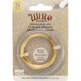 German Style Wire 24g Gold 12m
