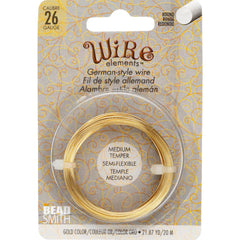 26g German Style Wire Gold 20m