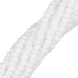 Perles de rocaille tchèques 11/0 #34903 Blanc opaque 6 brins Hank