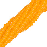 11/0 Czech Seed Beads #34918 Opaque Light Orange 6 Strand Hank