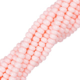 Perles de rocaille tchèques 11/0 #40005 Opaque rose clair Solgel 6 brins Hank