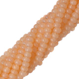 Perles de rocaille tchèques 11/0 #40014 Pearl Peach AB Solgel 6 Strand Hank