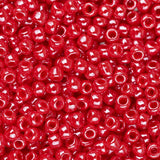 Perles de rocaille Toho 11/0 #125 Cerise lustrée opaque Flacon de 8 à 9 g
