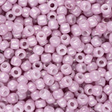 11/0 perles de rocaille Toho #127 opaque lustré pâle mauve 8-9g fiole